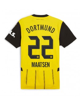 Borussia Dortmund Ian Maatsen #22 Heimtrikot 2024-25 Kurzarm